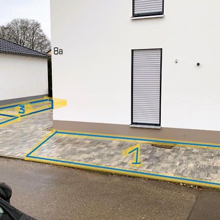 Strahlende Erdgeschoss-Wohnung Im Neubau Naehe Legoland Ichenhausen Exterior photo